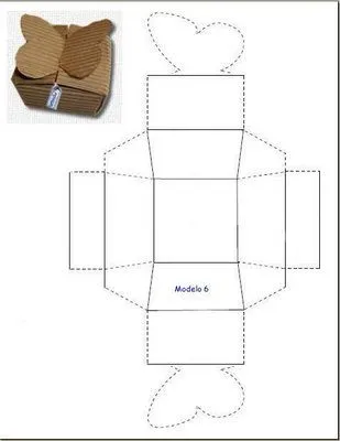 Moldes de casas de papel para imprimir - Imagui