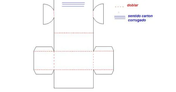 Moldes de cofres de carton corrugado - Imagui | manu | Pinterest