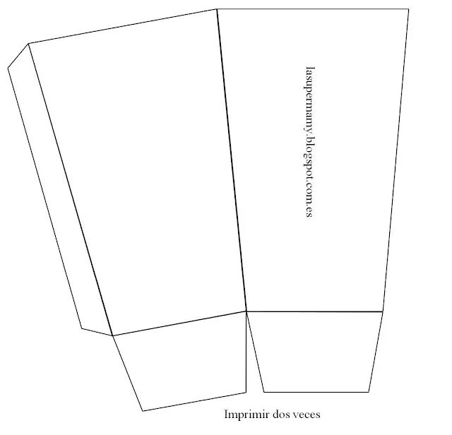 Moldes de cono para armar - Imagui