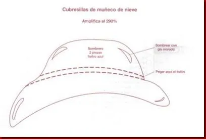 Moldes de cubresillas de muñecos navideños - Imagui