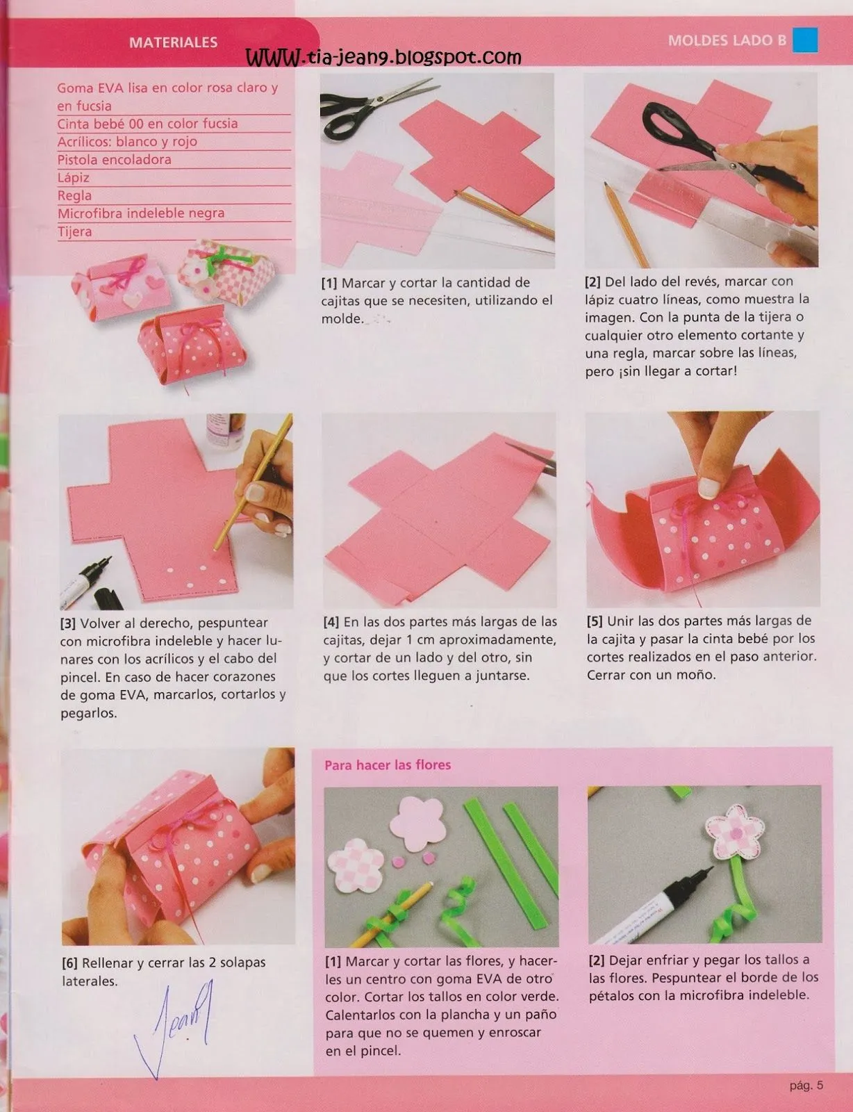 Dulceros en goma eva - Imagui