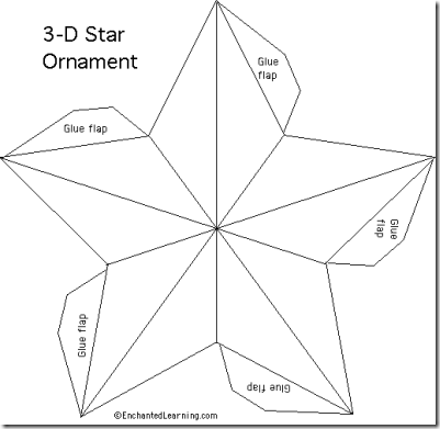 Moldes estrellas navideñas - Imagui