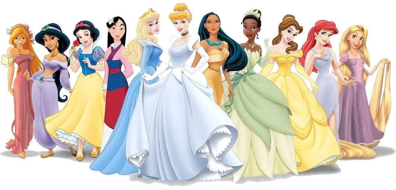 Moldes y Figuras de Sucha Foami: princesas disney