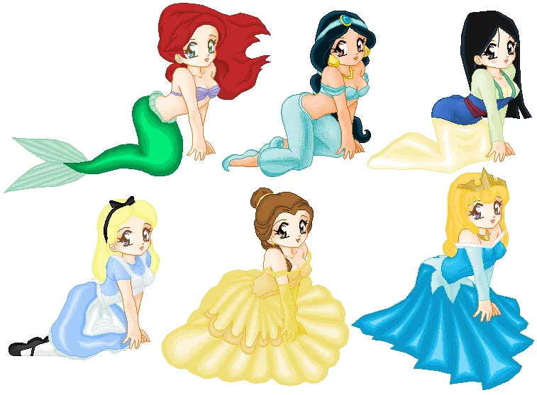 Princesas Disney bebés wallpaper - Imagui