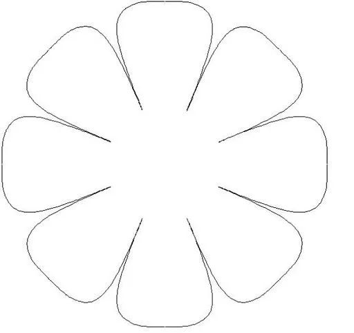 Moldes de una flor - Imagui