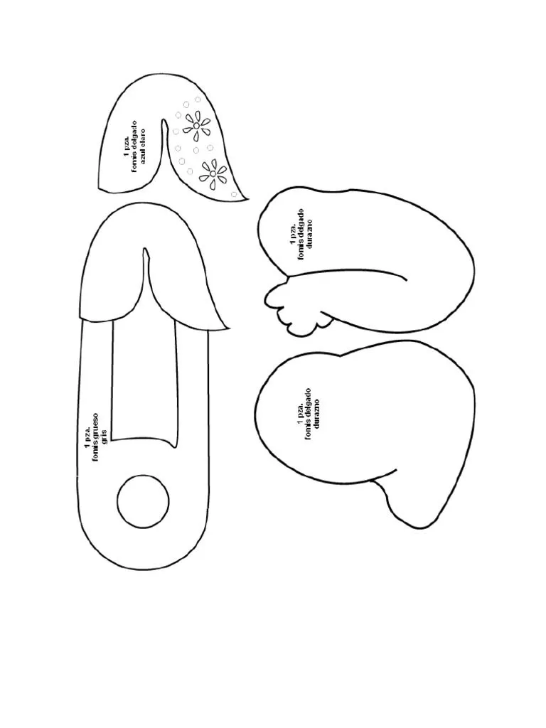 Moldes de Foamy | PDF | Pinturas | Papel