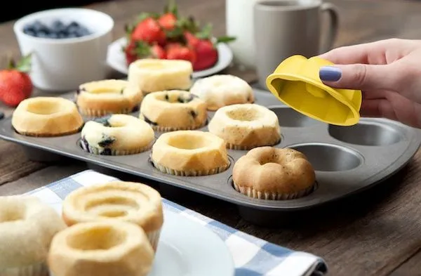 Moldes para dar forma a magdalenas, muffins y cupcakes