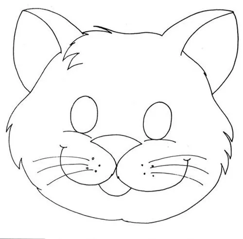 Imágenes de mascaras de gato para dibujar - Imagui