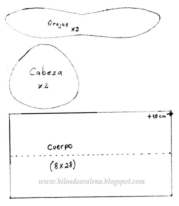 Moldes de gusanos en tela - Imagui