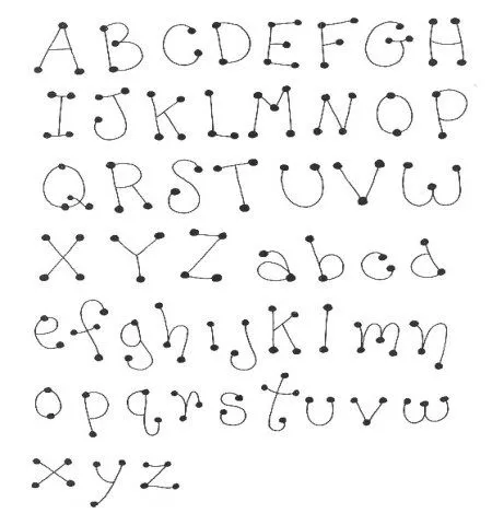 Moldes de letras country para imprimir - Imagui