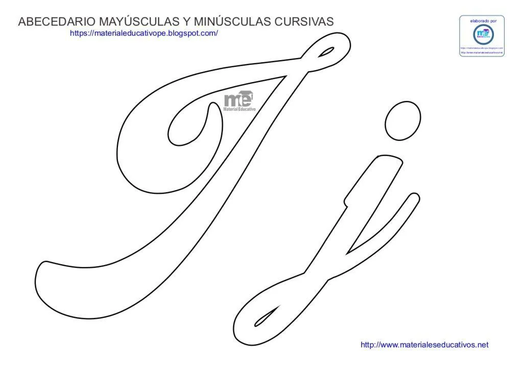 Moldes de letras cursivas mayúsculas y minúsculas | Letras cursivas, Moldes de abecedario, Moldes de letras cursiva