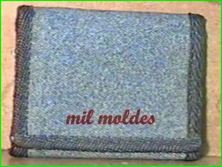 MOLDES DE MARROQUINERÍA - MIL MOLDES: MOLDE GRATIS DE BILLETERA ...