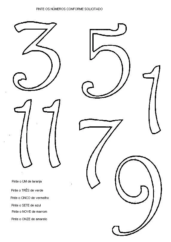 Moldes de numero 8 - Imagui