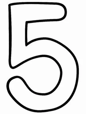 Moldes numeros e letras