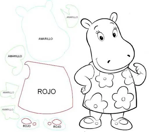 Baú da Web: Desenhos e riscos de animais para Patchwork