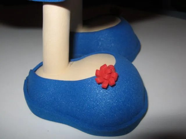 Molde de zapato para fofucha - Imagui