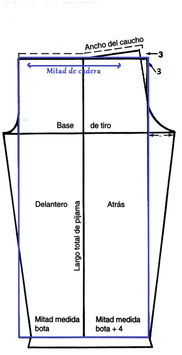 Patrones para pijamas de mujer - Imagui