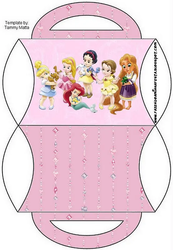 Moldes para realizar princesas bebés de Disney - Imagui