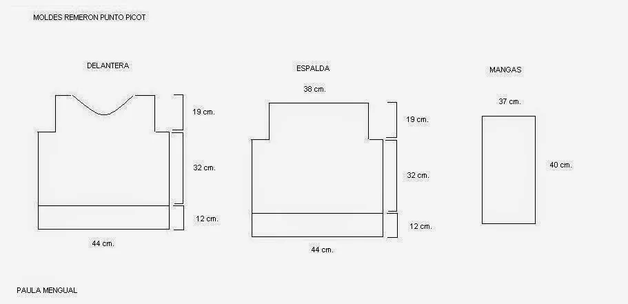 Moldes de remerones - Imagui