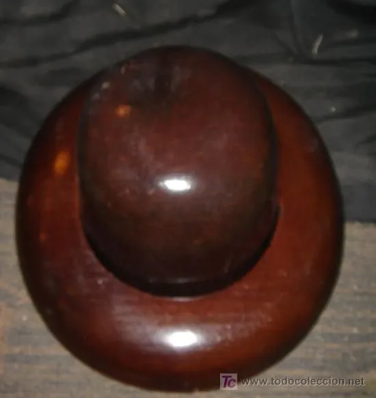 LOTE DE MOLDES DE MADERA PARA SOMBRERO (Antigüedades - Moda ...