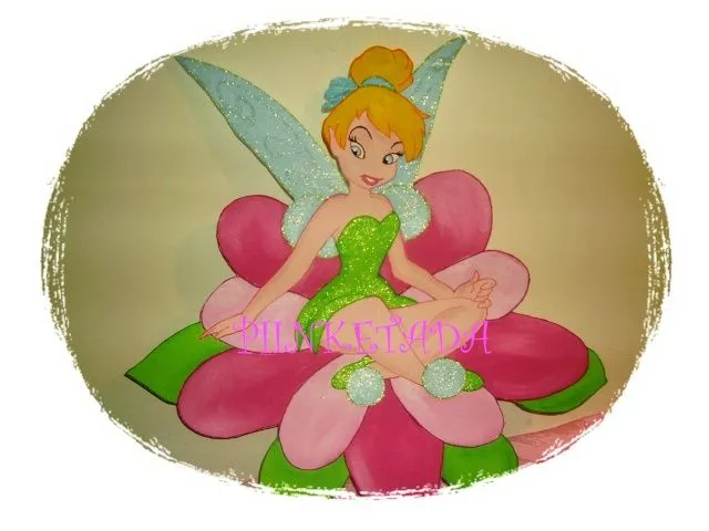 Moldes de tinkerbell - Imagui