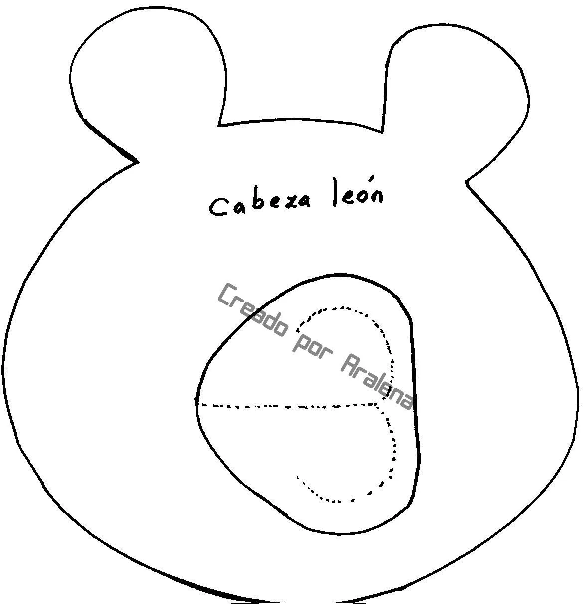 MOLDE DE LEON EN FOAMI - Imagui