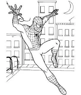 Moldes para Todo: * Dibujos para colorear de Spiderman *
