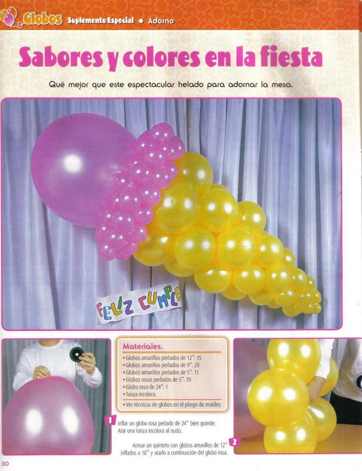 Moldes para Todo: * Nieve con Globos