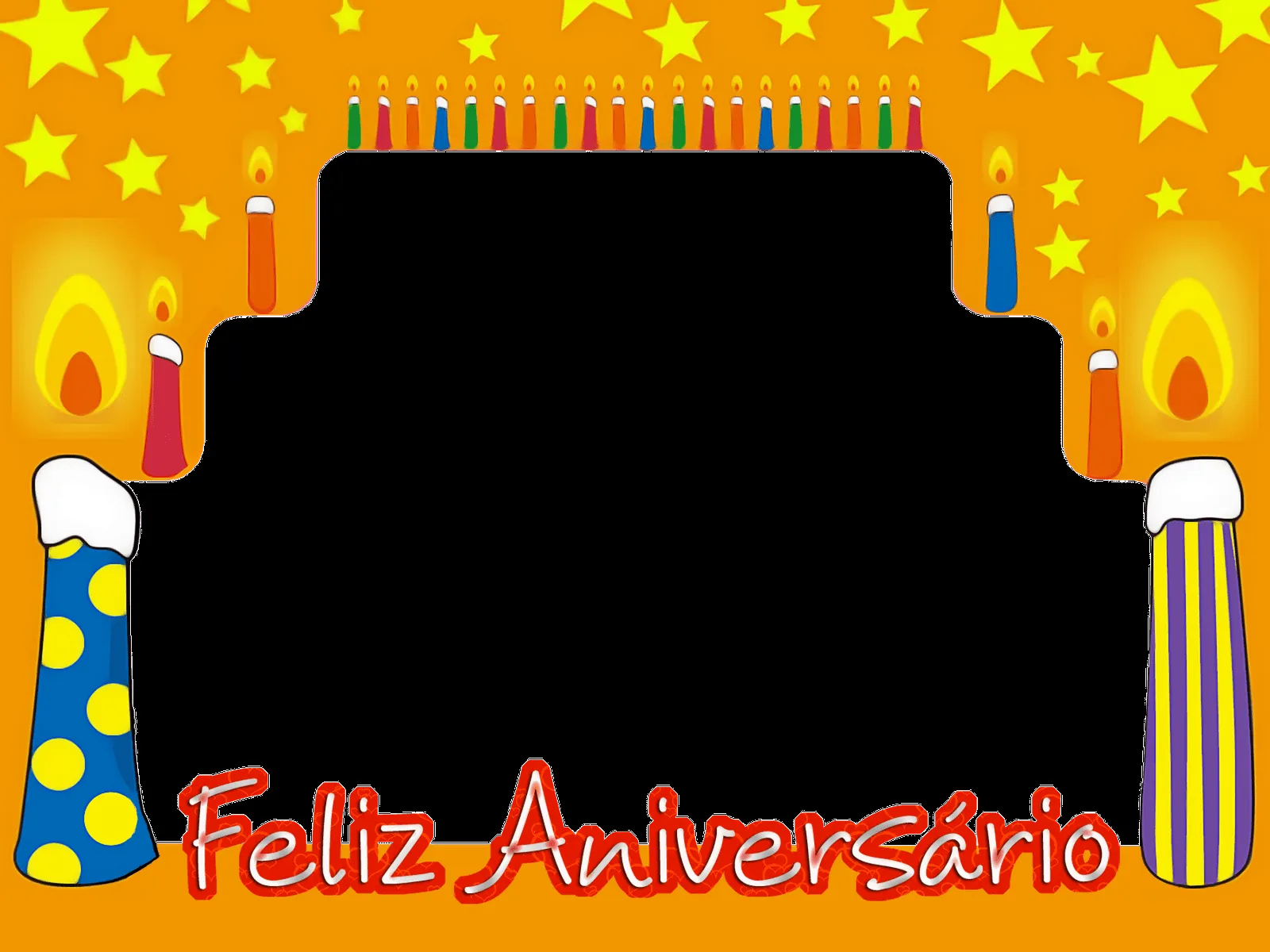 Moldura feliz aniversario - Imagui