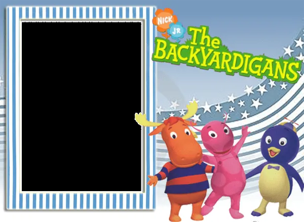 Molduras de Backyardigans - Imagui