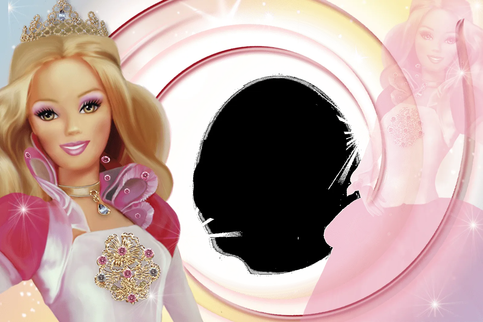 molduras da barbie.