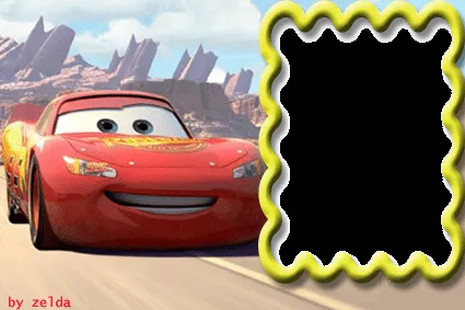 Molduras para fotos gratis dos carros Disney - Imagui