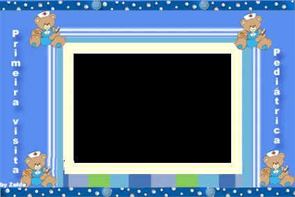 Moldura para fotos de bebé - Imagui