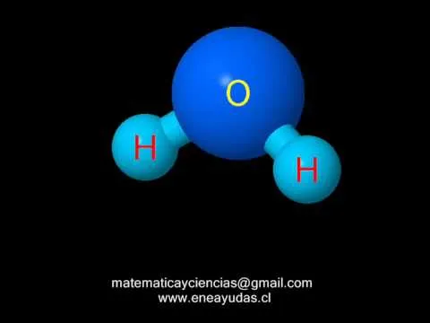 Molécula de agua - YouTube