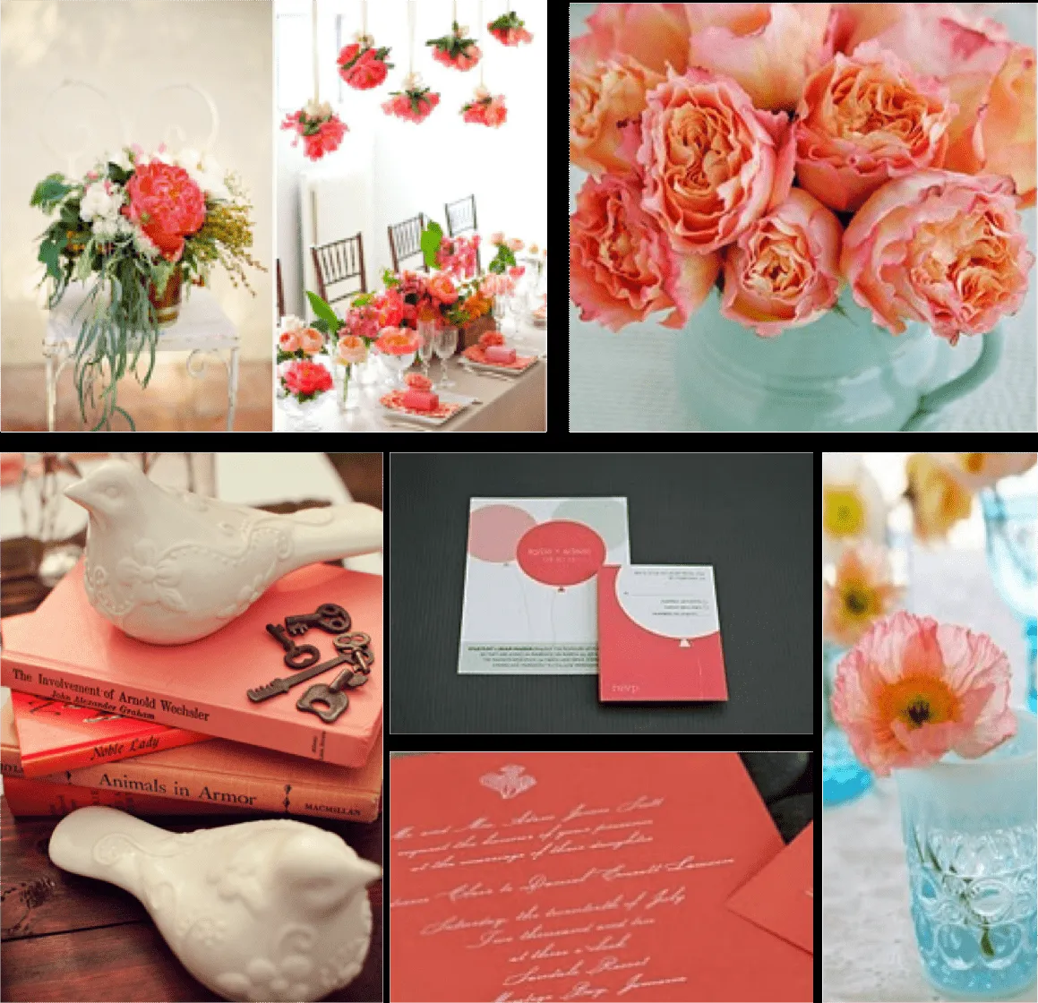 Momentips: Decora tu evento en color coral