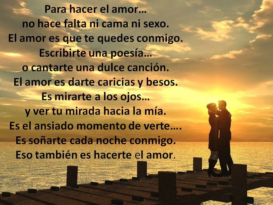 momentos: hacer el amor