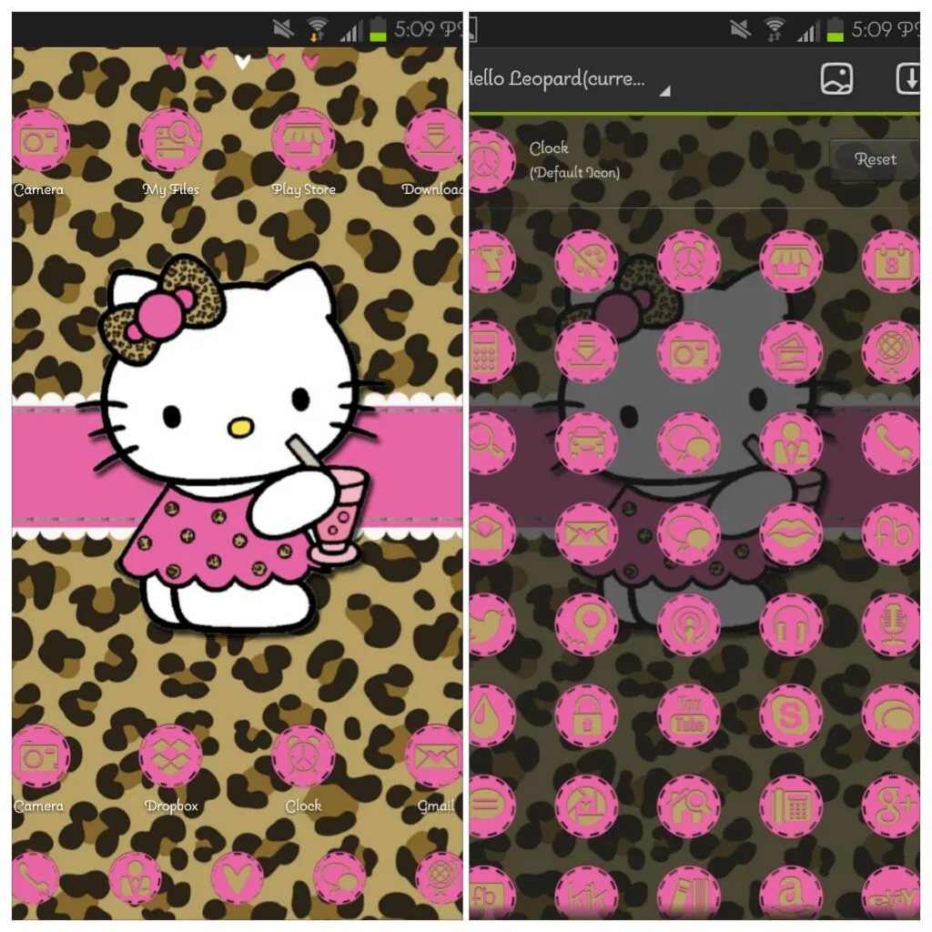 Mommy Lhey: Hello Leopard Kitty Go Launcher