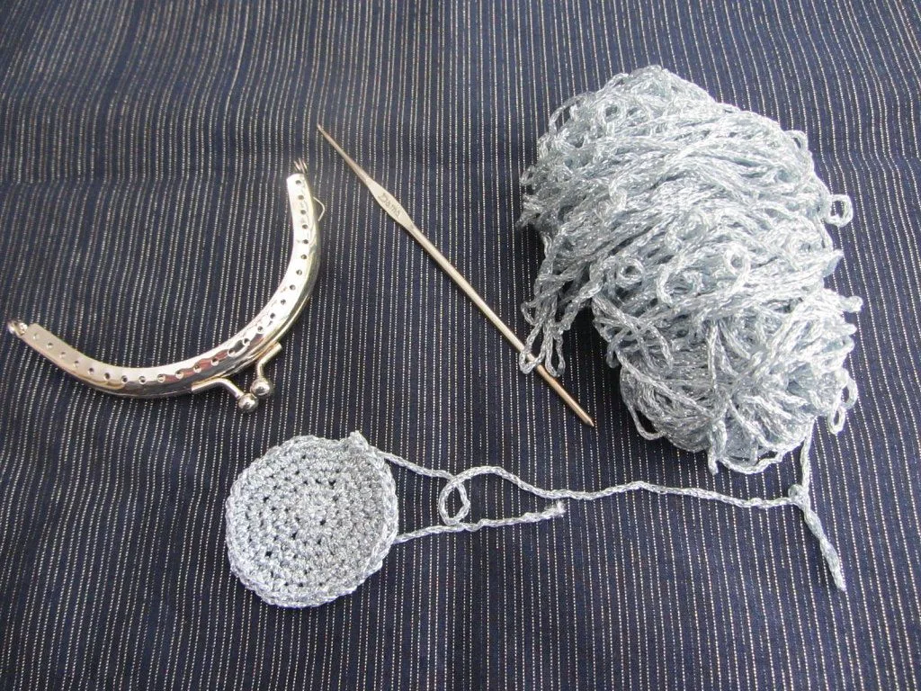 PASO A PASO DE UN MONEDERO DE CROCHET CON BOQUILLA METALICA ...