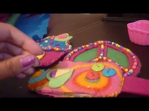 como hacer un monedero de fieltro - YouTube