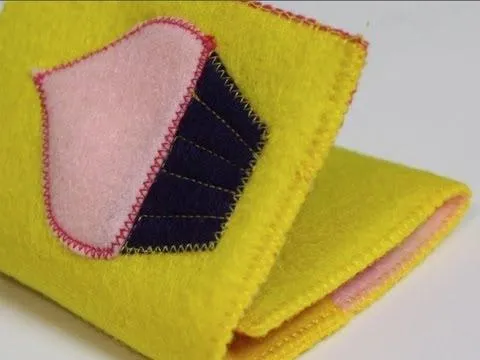 monedero en fieltro | facilisimo.com