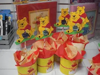 MONERIAS: Celebrando con winnie Pooh