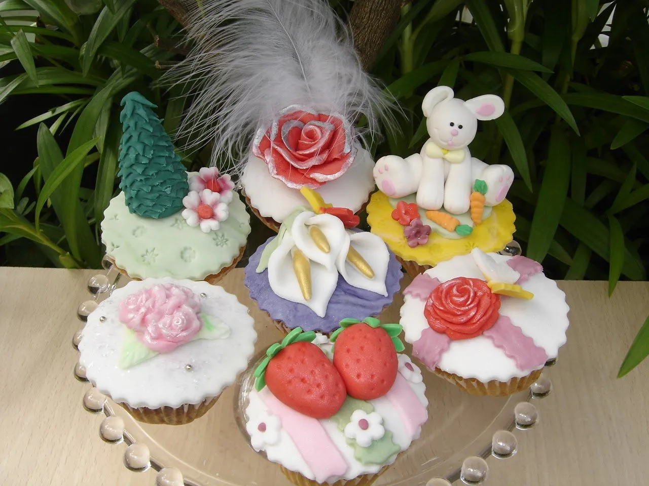 Mónica Cupcakes: POPURRÍ DE MAGDALENAS Y CURSO DE DECORACIÓN DE ...