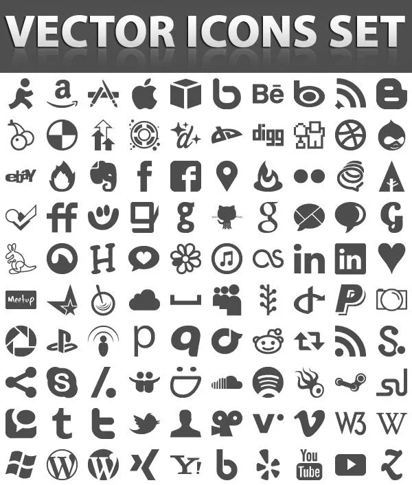 Mono Icon Set Pack Collection For Web Design Interface ~ Best UI ...