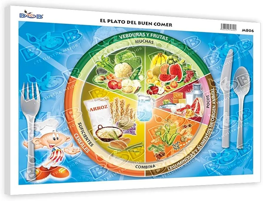 Monografías Plato del buen comer PAQ. c/100 : Amazon.com.mx: Hogar y Cocina