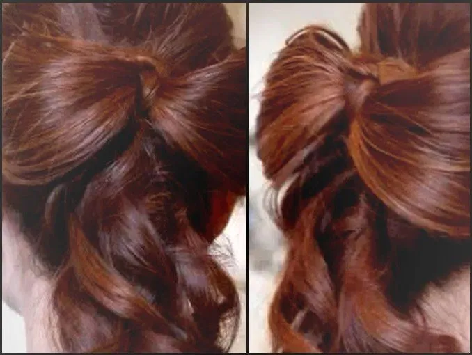 Como hacer moños para el cabello de moda - Imagui