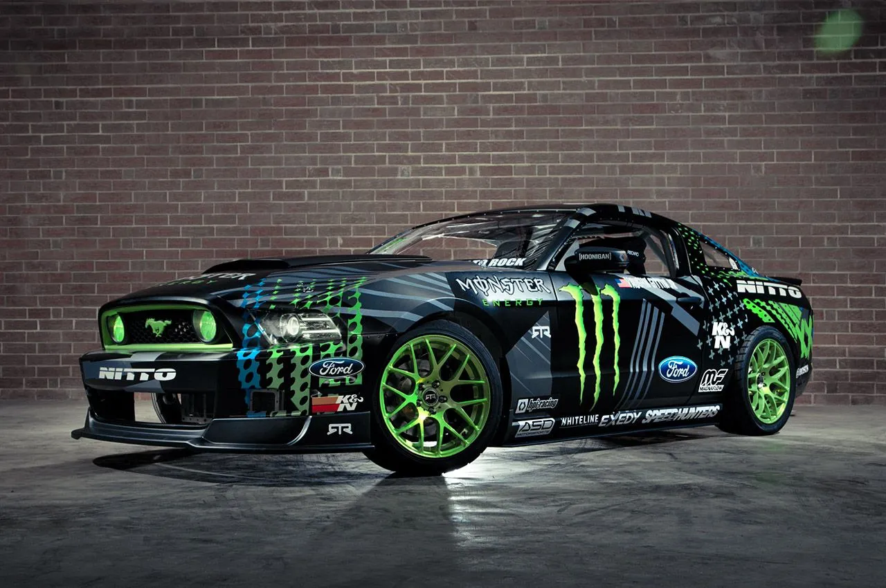 Monster Energy Nitto Tire 2014 Mustang RTR