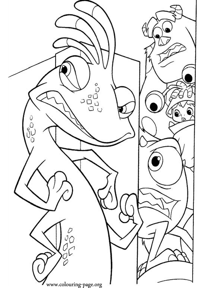 monster gocu Colouring Pages