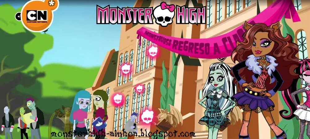 Monster High Ainhoa: Celebra la vuelta a clase con Cartoon Network