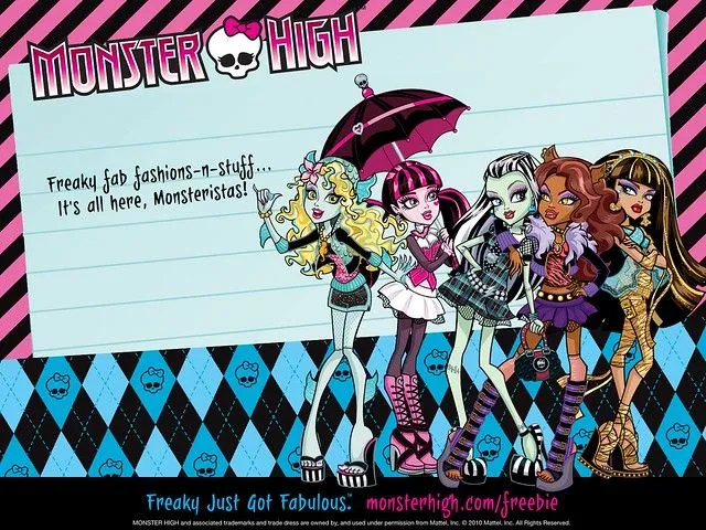 monster high background | Flickr - Photo Sharing!