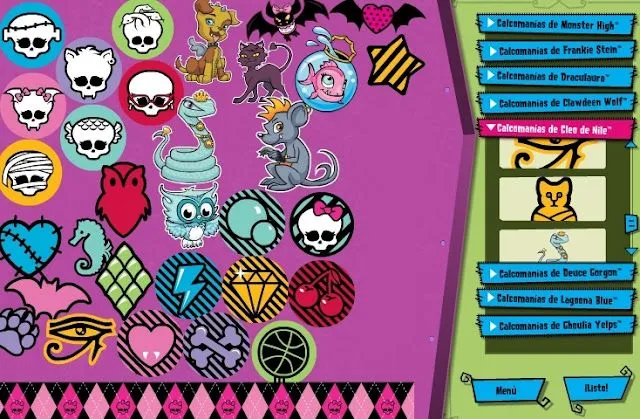 Monster High: Códigos